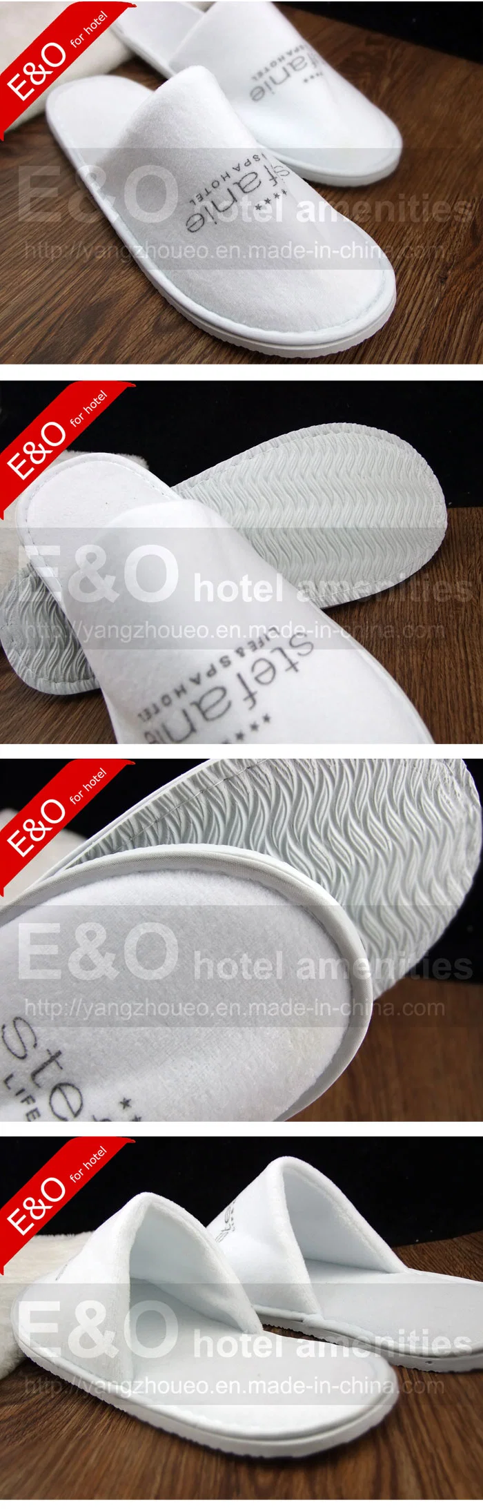 Disposable Velour Indoor Guestroom Guesthouse Hotel Slipper