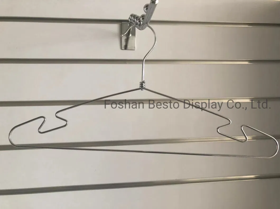 Customized Metal Clothes Hanger Made of Metal or Stainless for Retail Display Clothing Stores, Designers, Shops, Department Stores and Hotels.