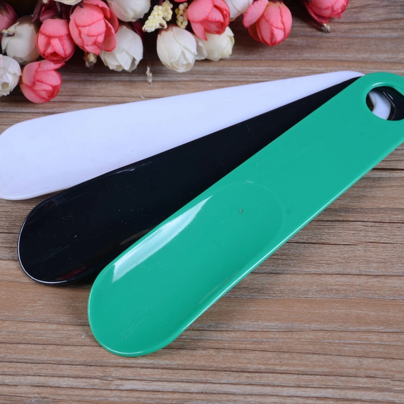 Big Plastic Shoe Horn for 5 Star Hotel /Airline Customized Shoe Horn Hotel Amenities Supply