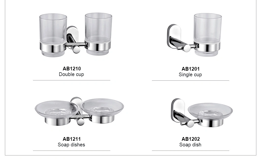 Ablinox OEM Manufacturer Hot Selling Stainless Steel Soap Box Towel Rack Bathroom Accessories for Hotel