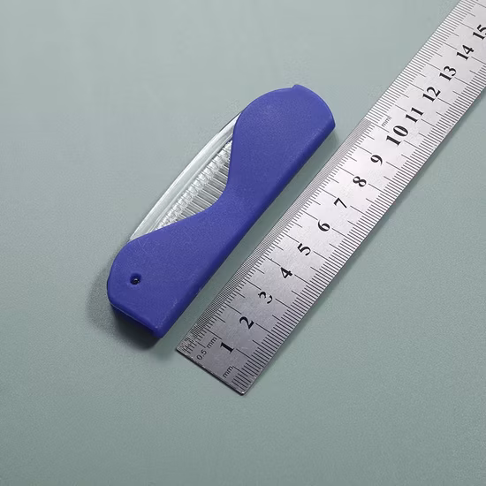 Travel Hotel Disposable Foldable Comb Custom Portable Small Folding Pocket Hair Comb with Logo